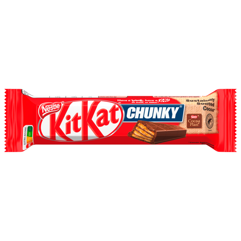 KitKat Chunky Schokoriegel Milchschokolade 40g
